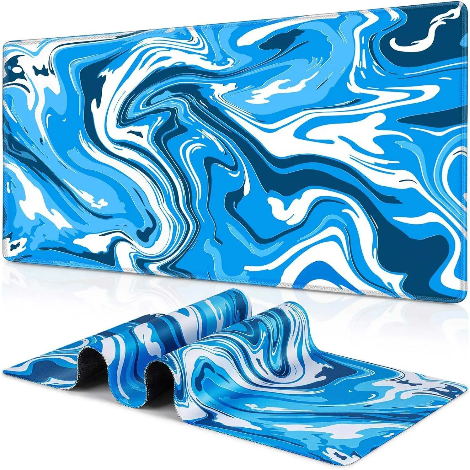  New Stylish Office Mouse Pad - Multicolor- Gaming Big Size mouse pad Size 27X12 Inch 700mm*300mm*2mm