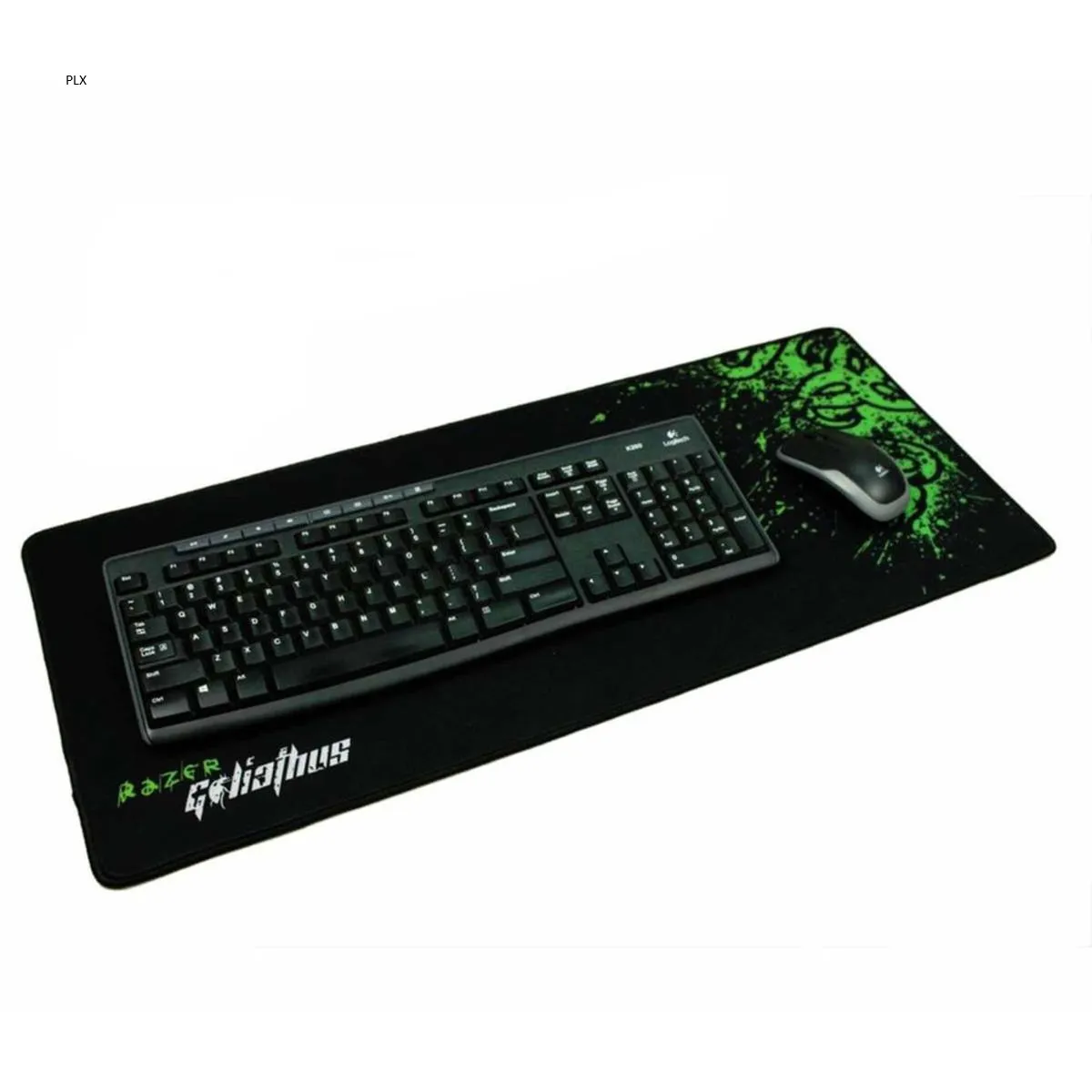 Razer Goliathus Extended Gaming Mouse Pad – Black/Green, XL Size (700mm x 300mm x 2mm)