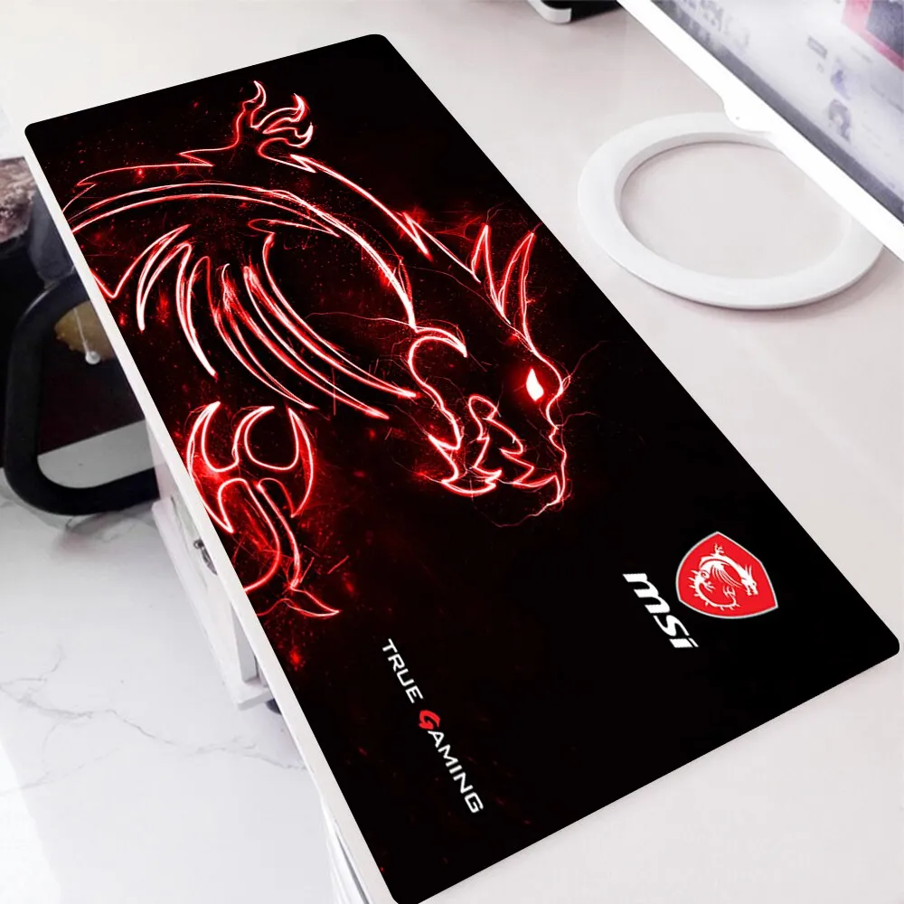 MSI True Gaming Extended Mouse Pad – Red Dragon Design (700mm x 300mm x 2mm) hover