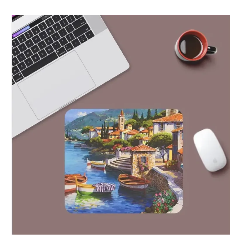 Durable Rubber Mouse Pad ( 4PCS COMBO )