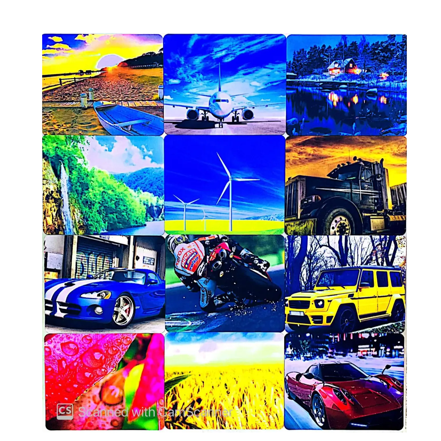 Durable Rubber Mouse Pad ( 4PCS COMBO ) hover